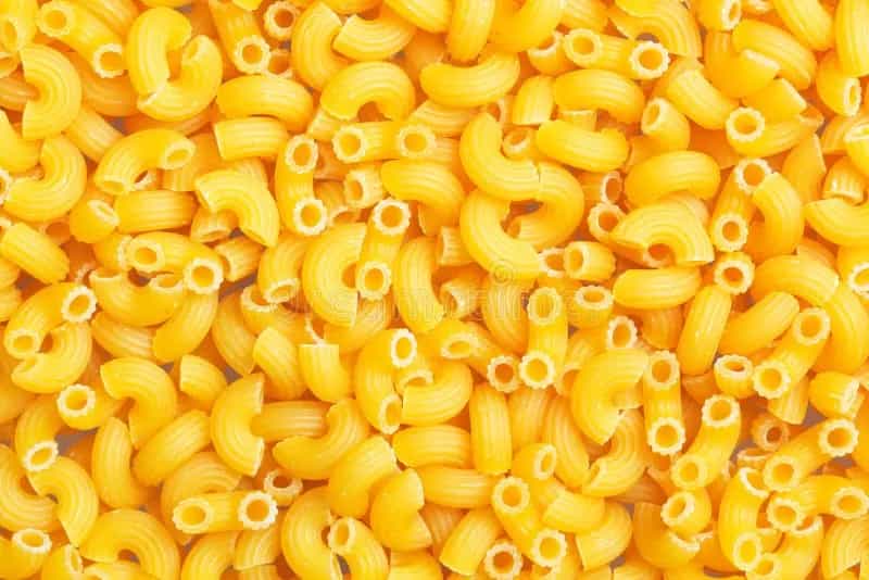 Pasta seca tipo codito